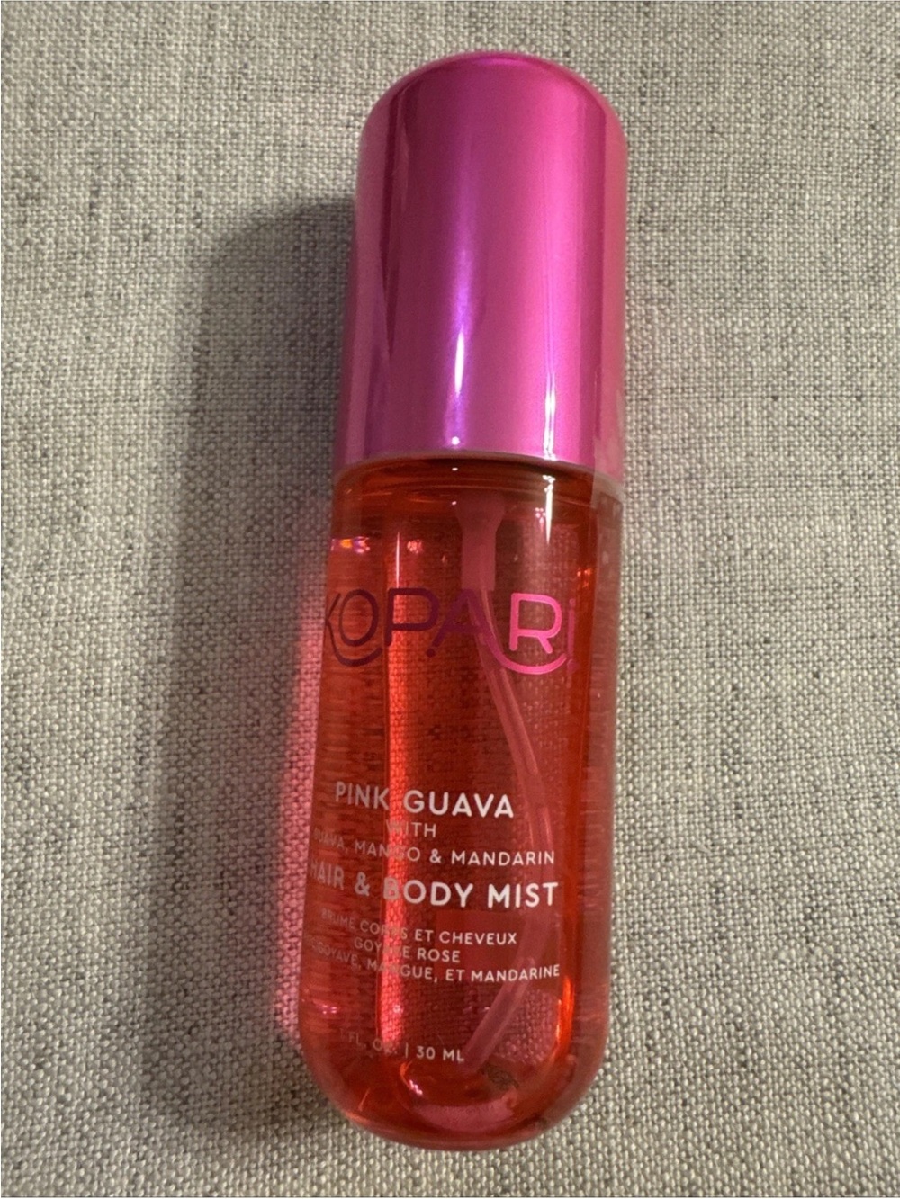 NEW Kopari Pink Guava Hair & Body Mist travel size 1 oz